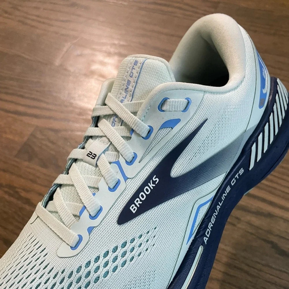 Brooks Adrenaline GTS 23 Running Shoes Blue for Women’s 11 Wide Sneakers - Picture 7 of 11